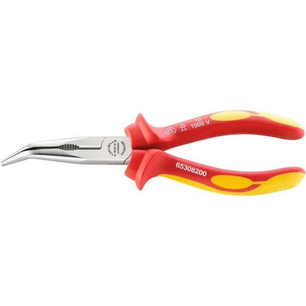 Stahlwille Tools VDE snipe nose plier w.cutter (radio- or telephone pliers) L.160mm headhandles insulated 65308160